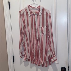 American eagle button up long sleeve